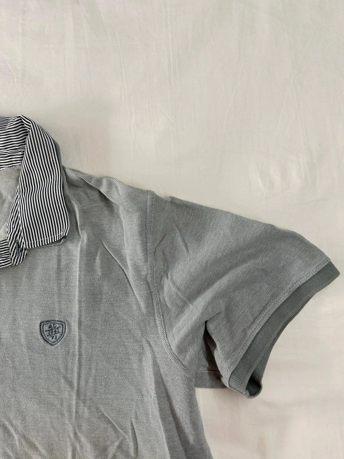 Polo às riscas vintage Armand thierry – photo 5